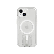 EvoCrystal Kick MagSafe - Apple iPhone 17e/16e/15/14/13 Case - Clear/White