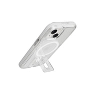EvoCrystal Kick MagSafe - Apple iPhone 17e/16e/15/14/13 Case - Clear/White