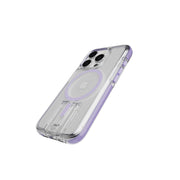 EvoCrystal Kick - Apple iPhone 15 Pro Case MagSafe Compatible - Lilac
