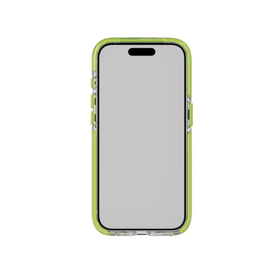 EvoCrystal Kick - Apple iPhone 15 Pro Case MagSafe Compatible - Lime