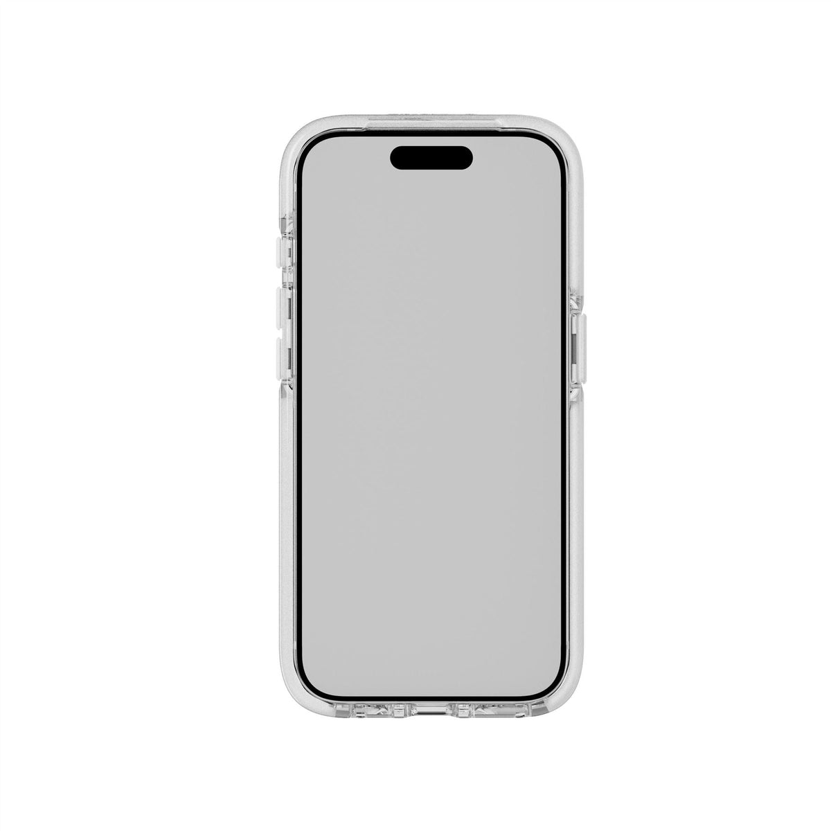 EvoCrystal Kick - Apple iPhone 15 Pro Case MagSafe Compatible - White