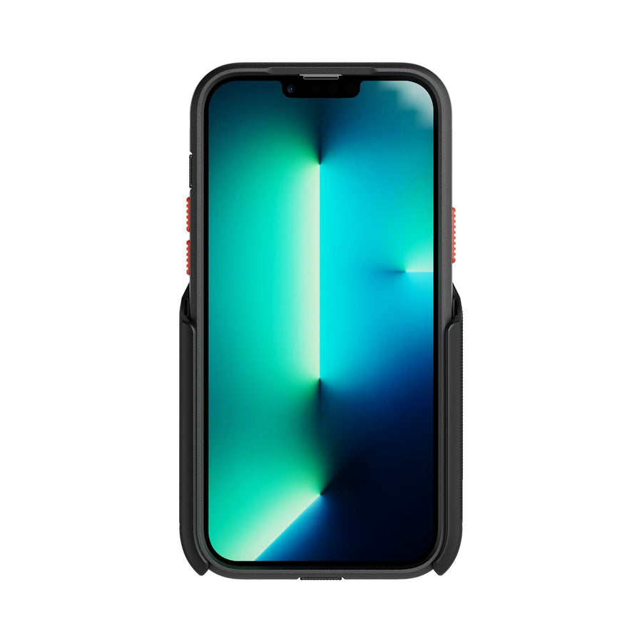 EvoMax - Apple iPhone 13 Pro Max Case with Holster - Off Black