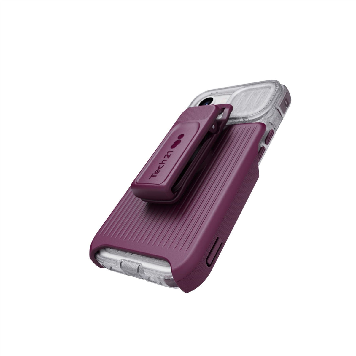 EvoMax MagSafe - Apple iPhone 17e/16e/15/14/13 Case - Frosted Purple