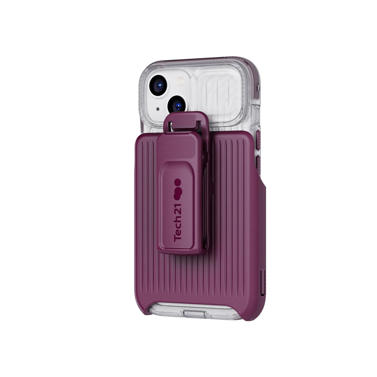 EvoMax MagSafe - Apple iPhone 17e/16e/15/14/13 Case - Frosted Purple