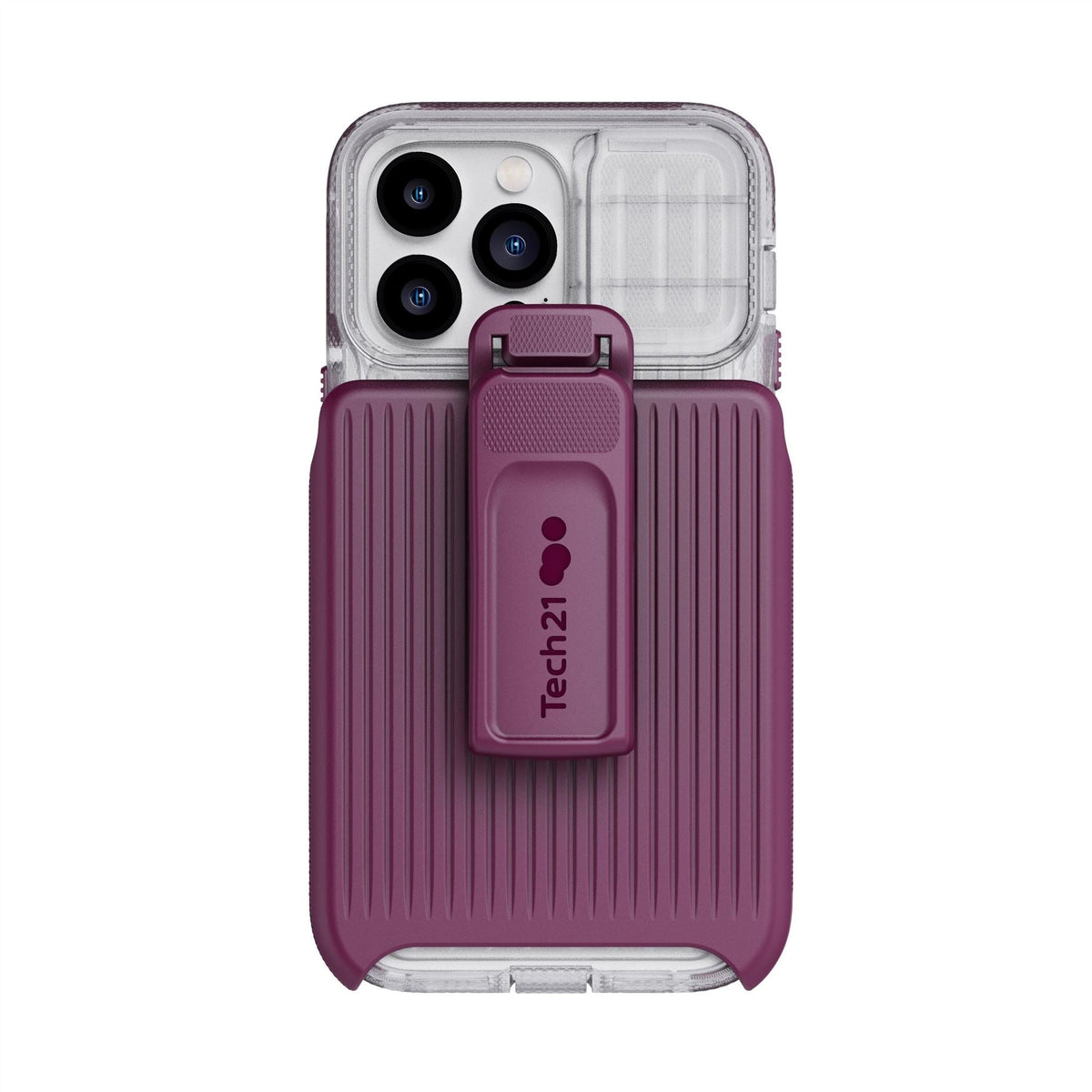 EvoMax - Apple iPhone 14 Pro Max Case MagSafe Compatible - Frosted Purple