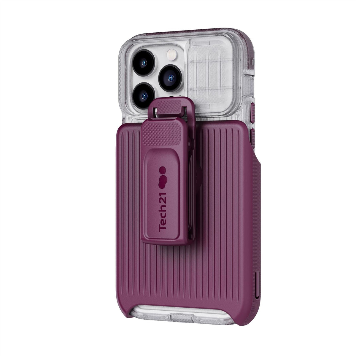 EvoMax - Apple iPhone 14 Pro Max Case MagSafe Compatible - Frosted Purple