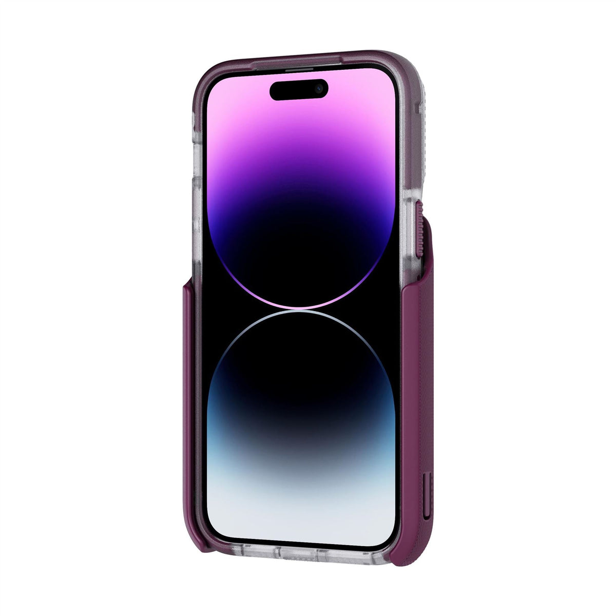 EvoMax - Apple iPhone 14 Pro Max Case MagSafe Compatible - Frosted Purple