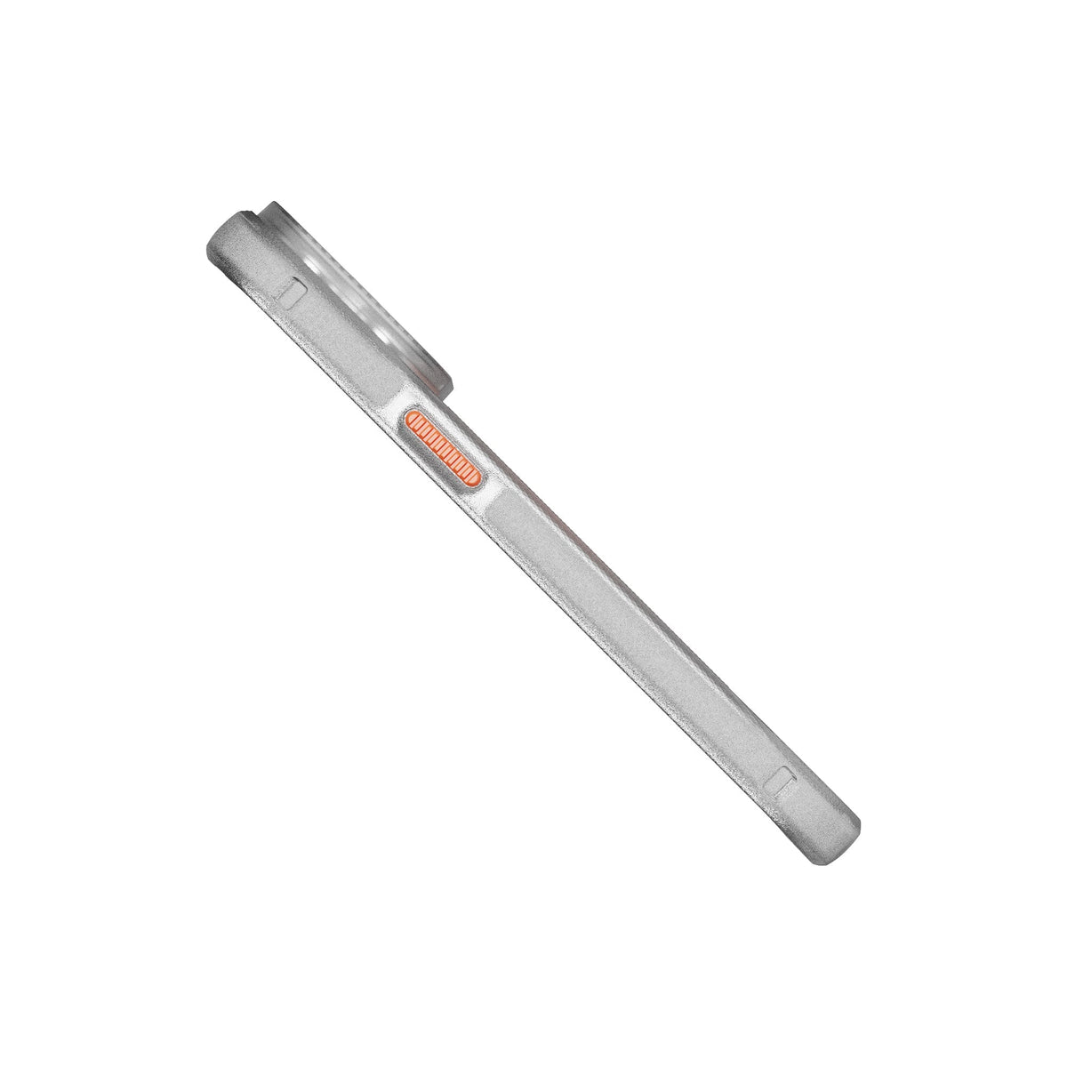 EvoMax MagSafe - Apple iPhone 15 Pro Max Case - Clear/Vivid Orange