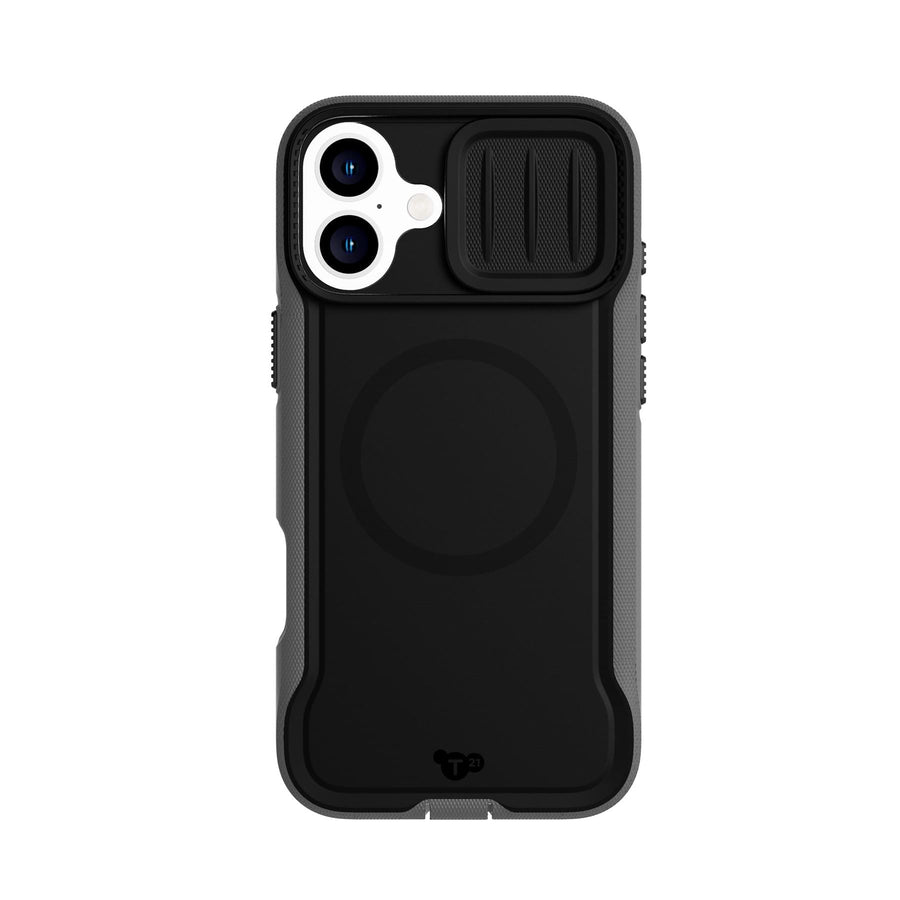 EvoMax - Apple iPhone 16 Plus Case MagSafe Compatible - Black/Charcoal