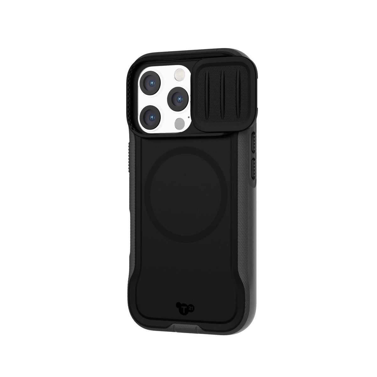 EvoMax - Apple iPhone 16 Pro Case MagSafe Compatible - Black/Charcoal