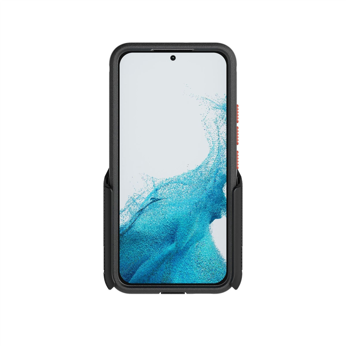 EvoMax - Samsung Galaxy S22 Case with Holster - Black