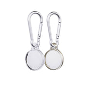 EvoPop - Apple AirTag Case Bundle (x2) - Gold & Clear