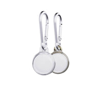 EvoPop - Apple AirTag Case Bundle (x2) - Gold & Clear