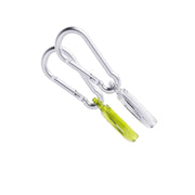 EvoPop - Apple AirTag Case Bundle (x2) - Cyber Lime & Clear