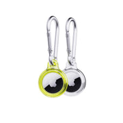 EvoPop - Apple AirTag Case Bundle (x2) - Cyber Lime & Clear