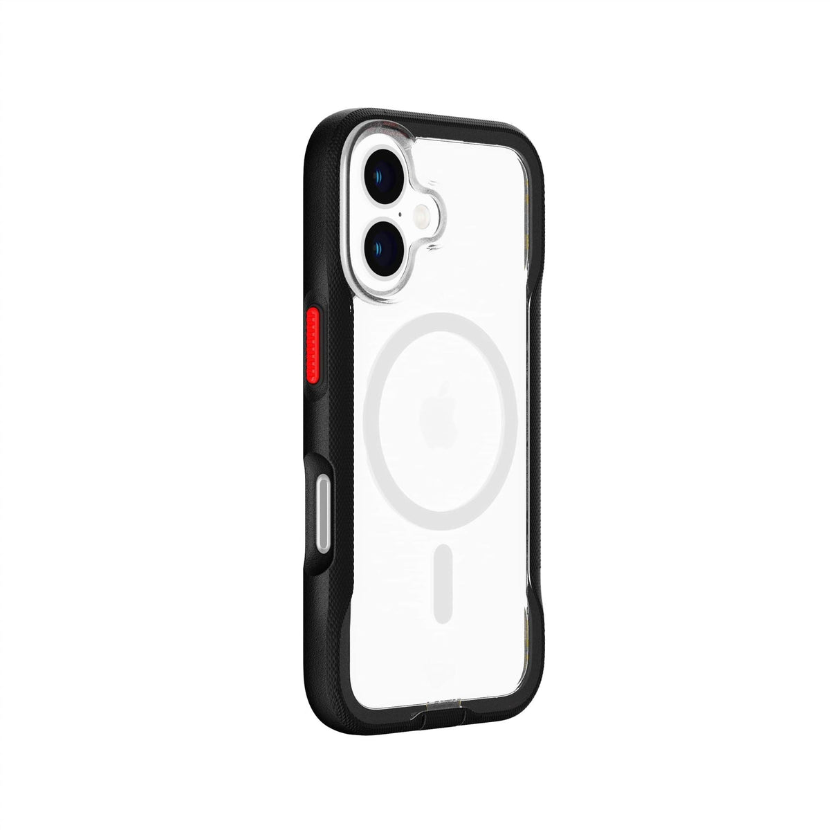 EvoPro - Apple iPhone 16 Case MagSafe Compatible - Clear/Black