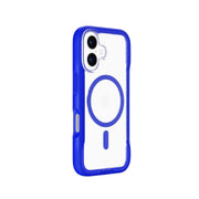 EvoPro - Apple iPhone 16 Case MagSafe Compatible - Clear/Blue