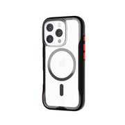 EvoPro - Apple iPhone 16 Pro Case MagSafe Compatible - Clear/Black