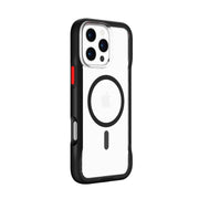 EvoPro - Apple iPhone 16 Pro Max Case MagSafe Compatible - Clear/Black