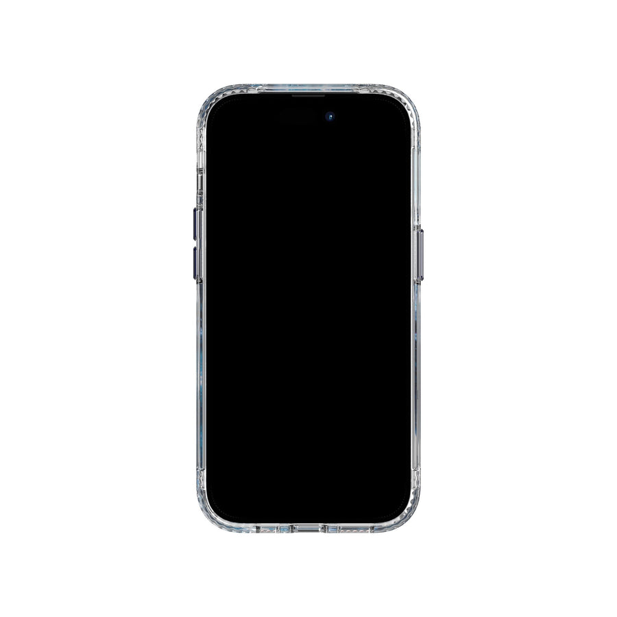 EvoArt - Apple IPhone 14 Pro Case MagSafe Compatible - Clear/Midnight Quartz