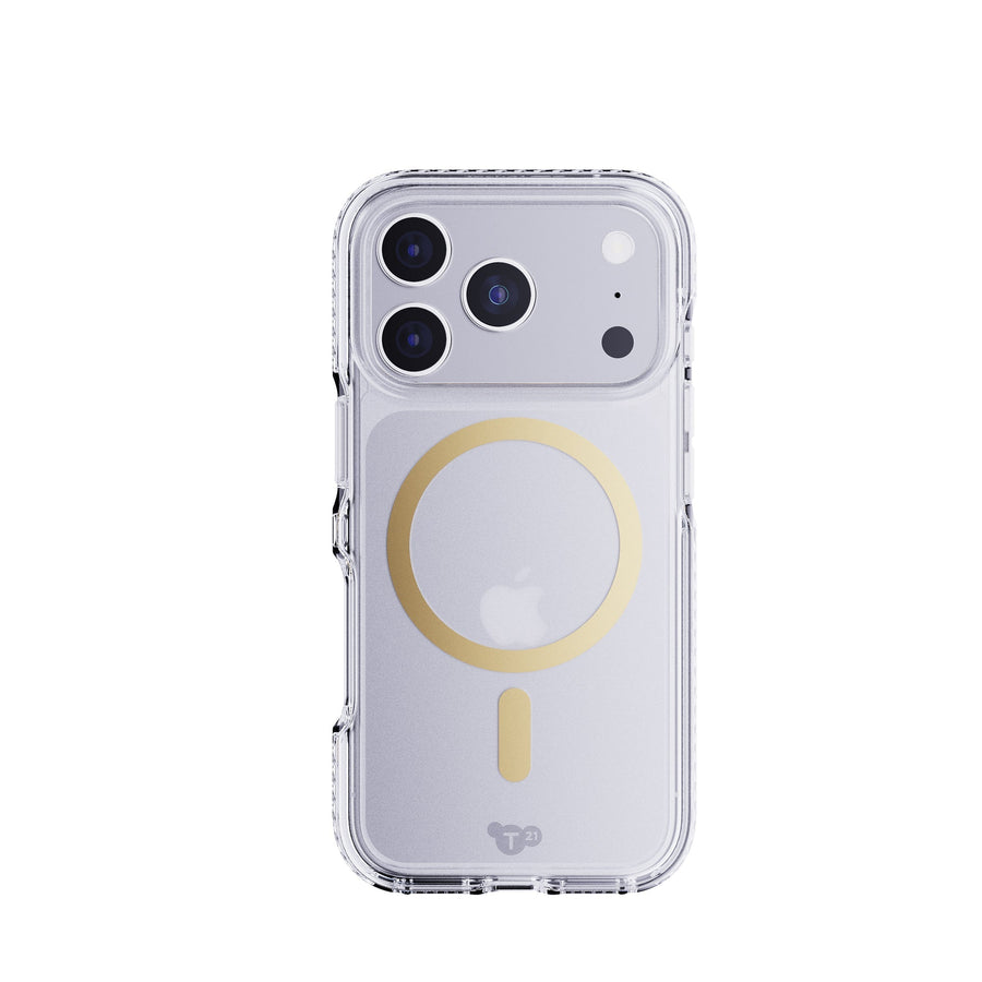 EvoCrystal MagSafe - Apple iPhone 17 Pro Case - Metallic Gold