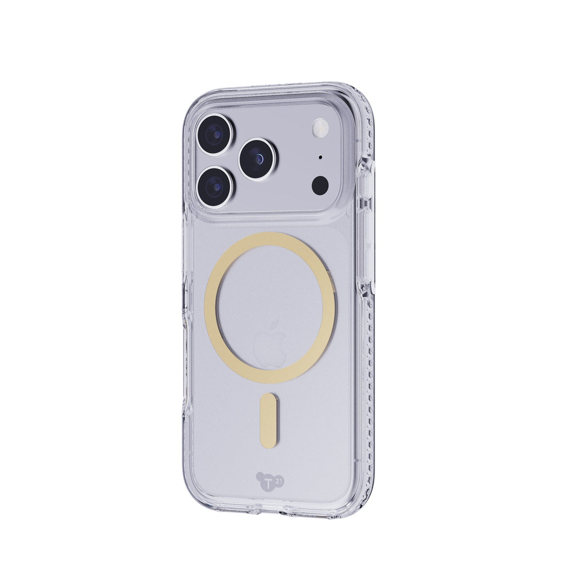 EvoCrystal MagSafe - Apple iPhone 17 Pro Case - Metallic Gold