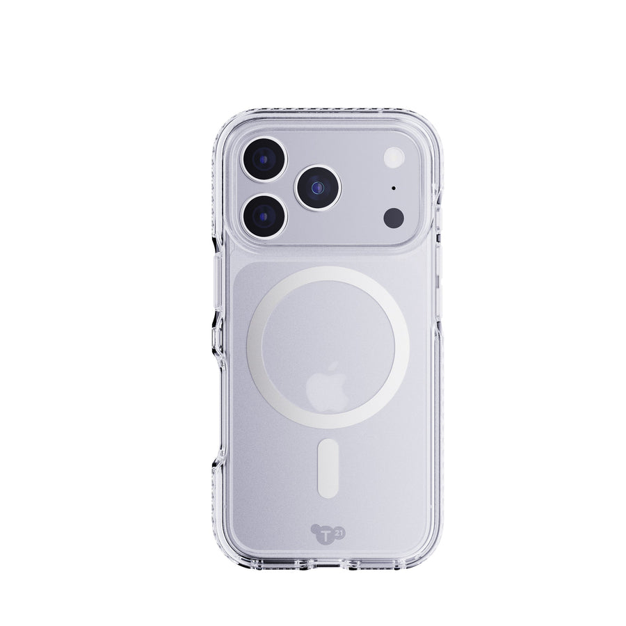 EvoCrystal MagSafe - Apple iPhone 17 Pro Case - Metallic Silver