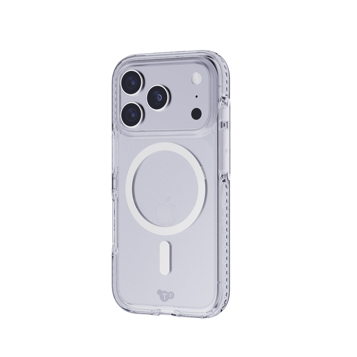 EvoCrystal MagSafe - Apple iPhone 17 Pro Case - Metallic Silver