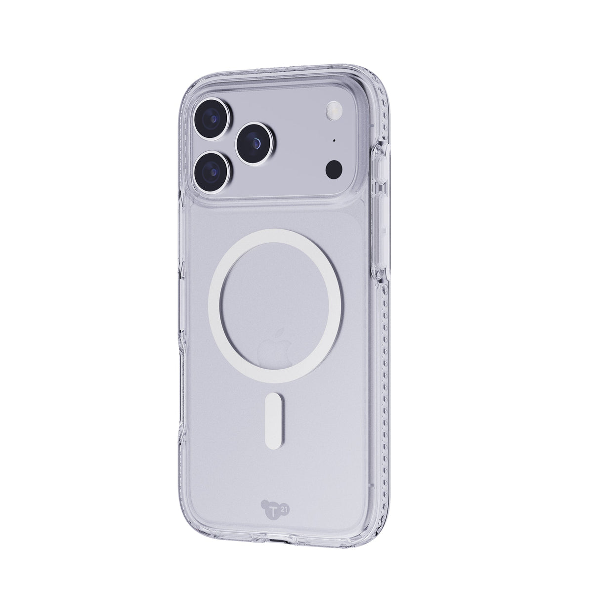 EvoCrystal MagSafe - Apple iPhone 17 Pro Max Case - Metallic Silver