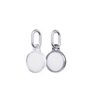 EvoPop - Apple AirTag Case Bundle (x2) - Black & Clear