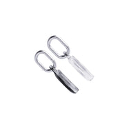 EvoPop - Apple AirTag Case Bundle (x2) - Black & Clear