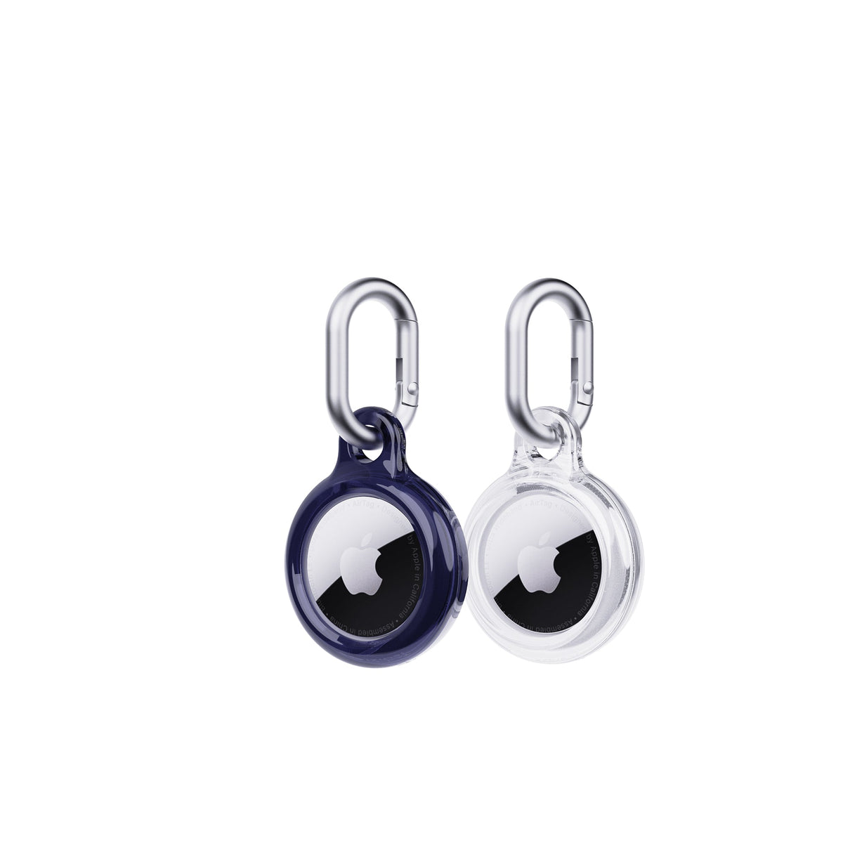 EvoPop - Apple AirTag Case Bundle (x2) - Future Dusk & Clear