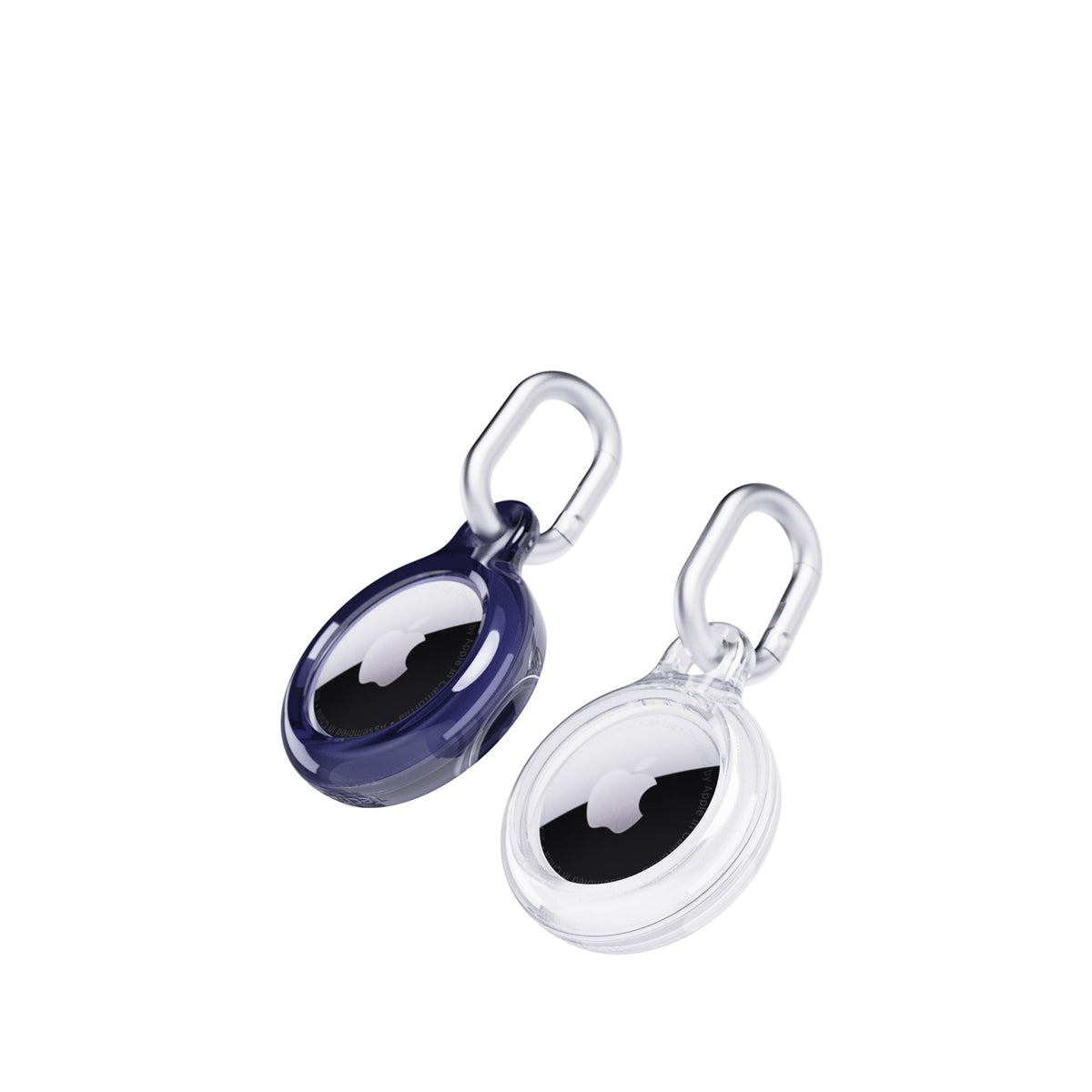 EvoPop - Apple AirTag Case Bundle (x2) - Future Dusk & Clear