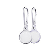 EvoPop - Apple AirTag Case Bundle (x2) - Holographic Purple & Clear