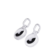 EvoPop - Apple AirTag Case Bundle (x2) - Silver & Clear