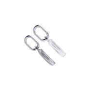 EvoPop - Apple AirTag Case Bundle (x2) - Silver & Clear