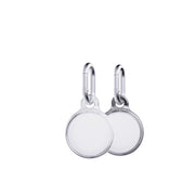 EvoPop - Apple AirTag Case Bundle (x2) - Silver & Clear