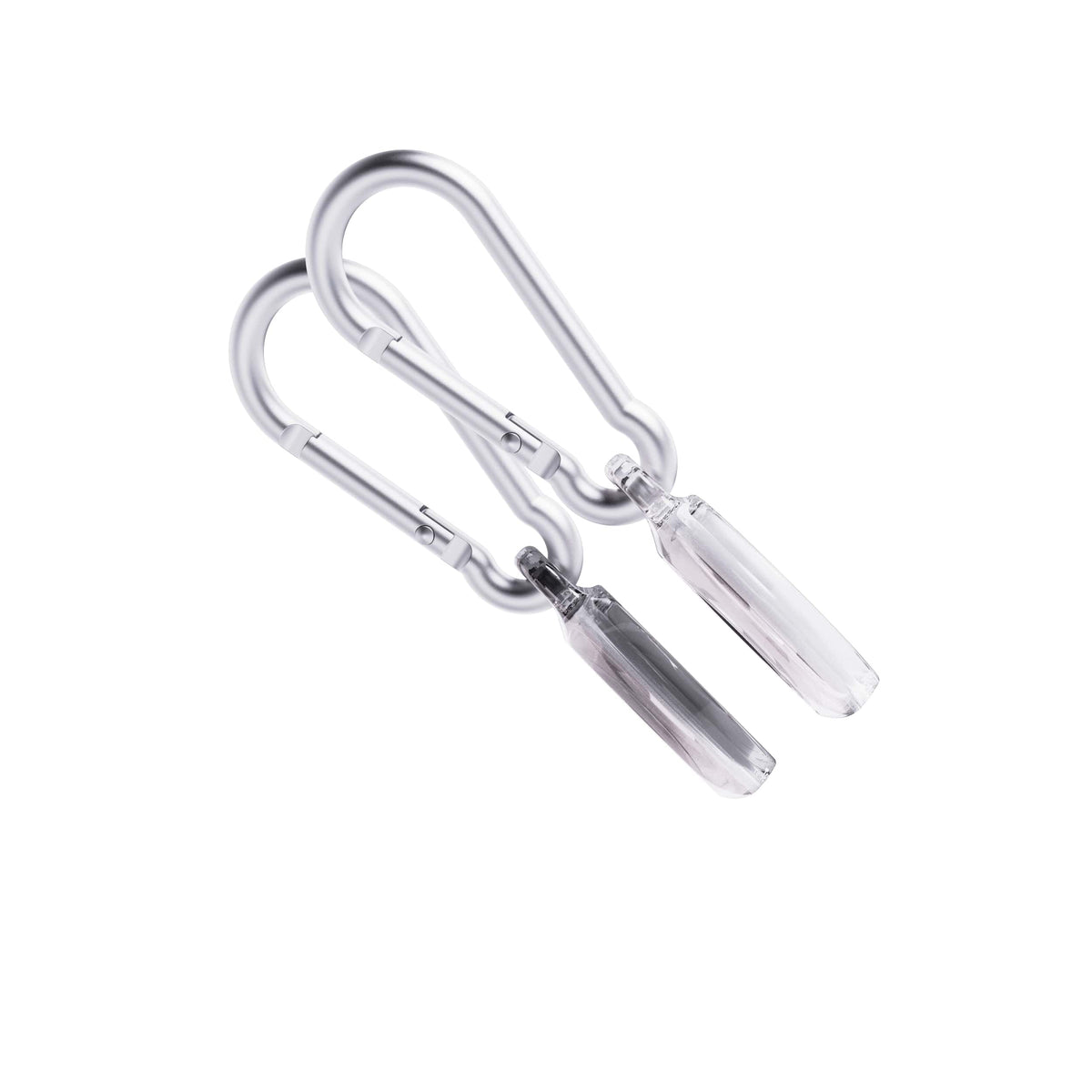 EvoPop - Apple AirTag Case Bundle (x2) - Space Grey & Clear