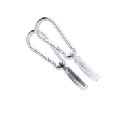 EvoPop - Apple AirTag Case Bundle (x2) - Space Grey & Clear