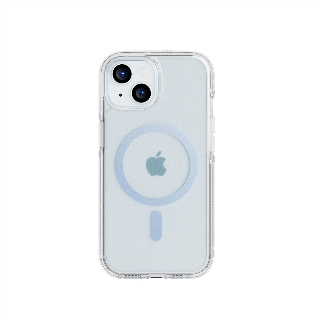 FlexQuartz MagSafe - Apple iPhone 17e/16e/15/14/13 Case - Clear/Blue