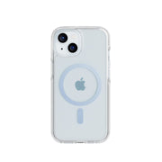 FlexQuartz MagSafe - Apple iPhone 17e/16e/15/14/13 Case - Clear/Blue