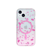 FlexQuartz MagSafe - Apple iPhone 17e/16e/15/14/13 Case - Cherry Blossom