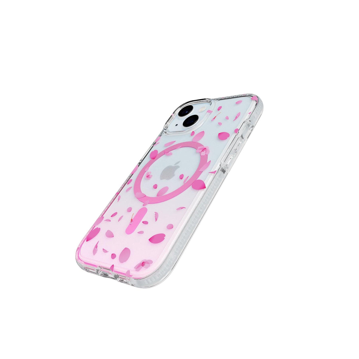 FlexQuartz MagSafe - Apple iPhone 17e/16e/15/14/13 Case - Cherry Blossom