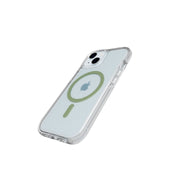 FlexQuartz MagSafe - Apple iPhone 17e/16e/15/14/13 Case - Clear/Green