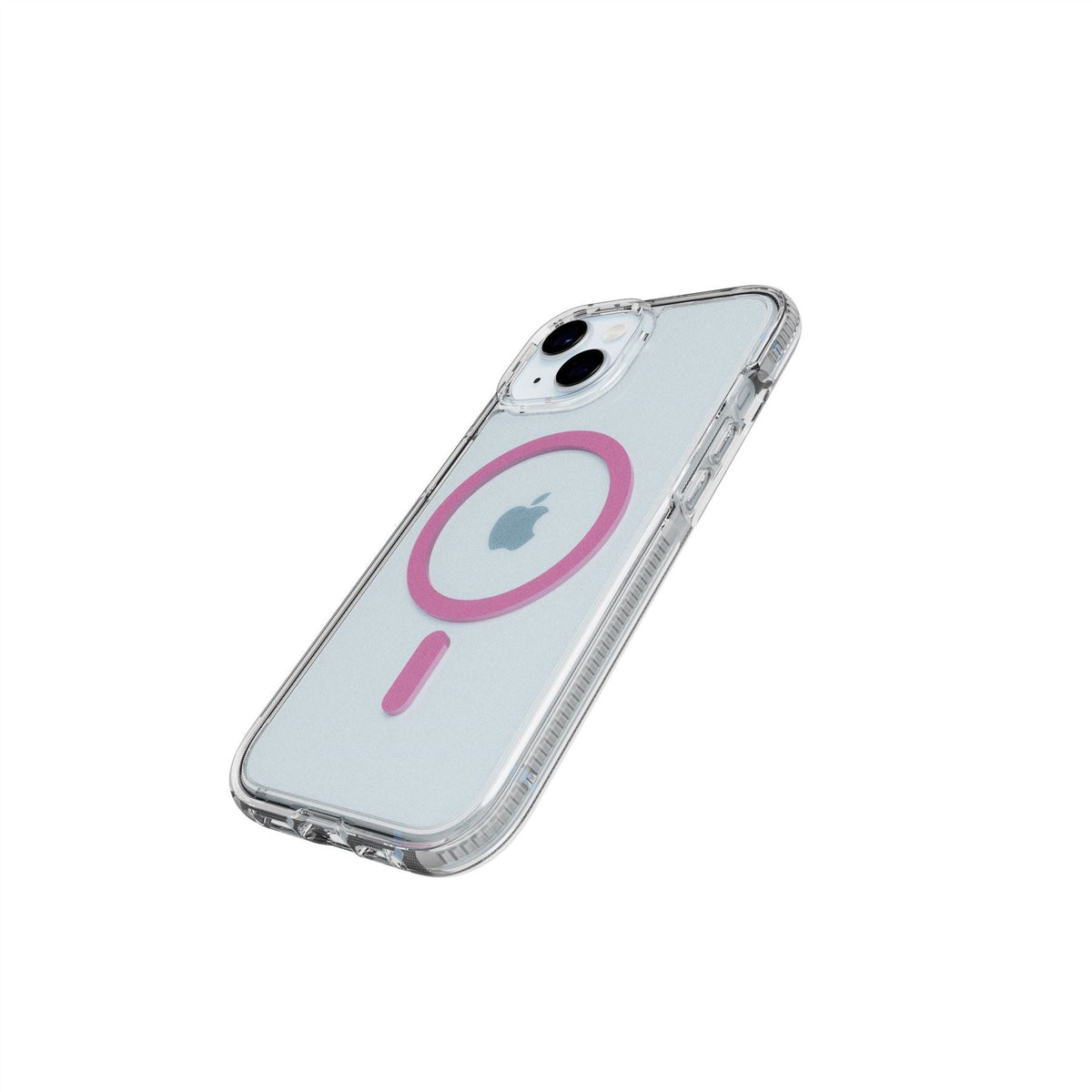 FlexQuartz MagSafe - Apple iPhone 17e/16e/15/14/13 Case - Clear/Pink