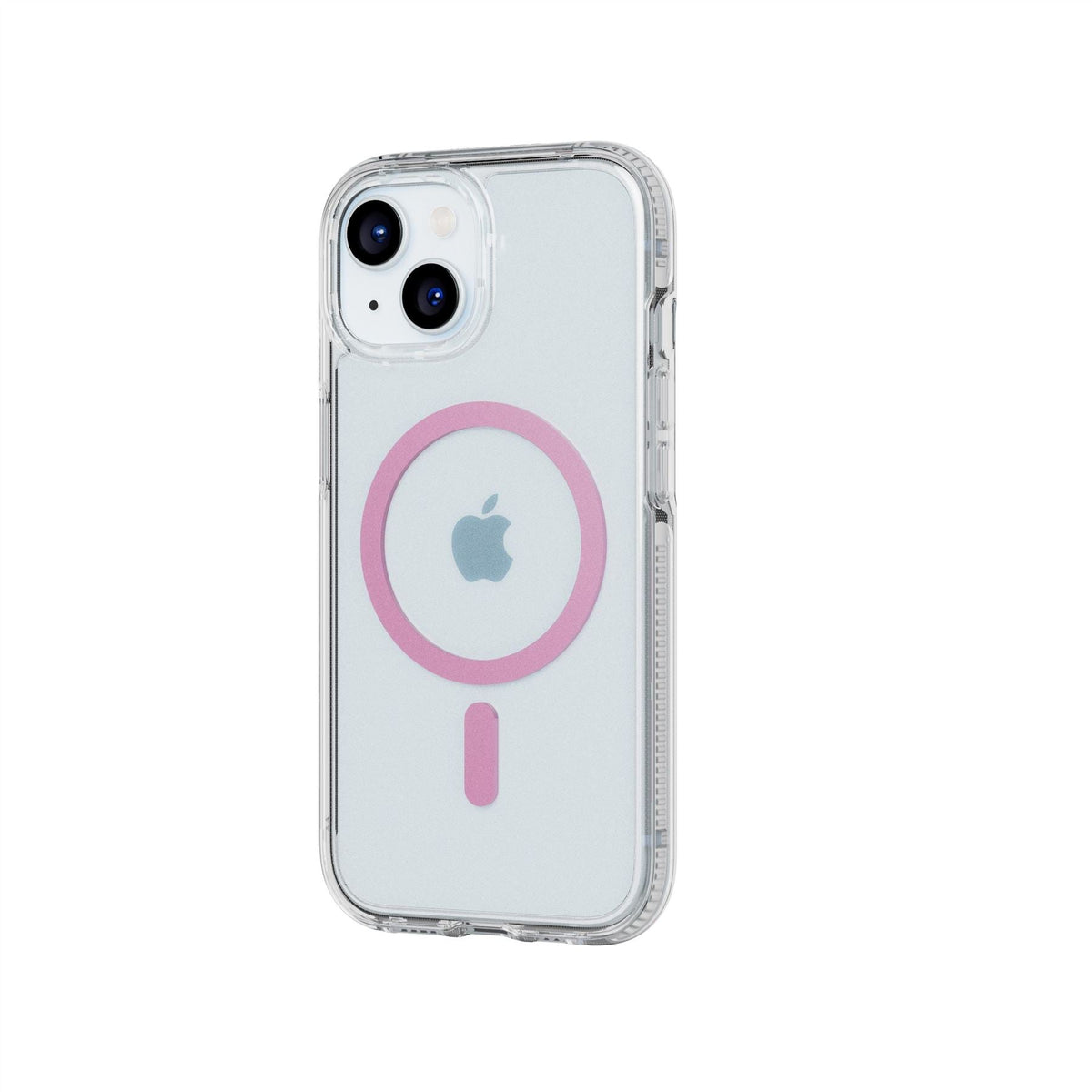 FlexQuartz MagSafe - Apple iPhone 17e/16e/15/14/13 Case - Clear/Pink