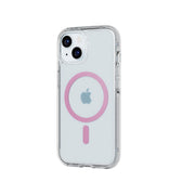 FlexQuartz MagSafe - Apple iPhone 17e/16e/15/14/13 Case - Clear/Pink