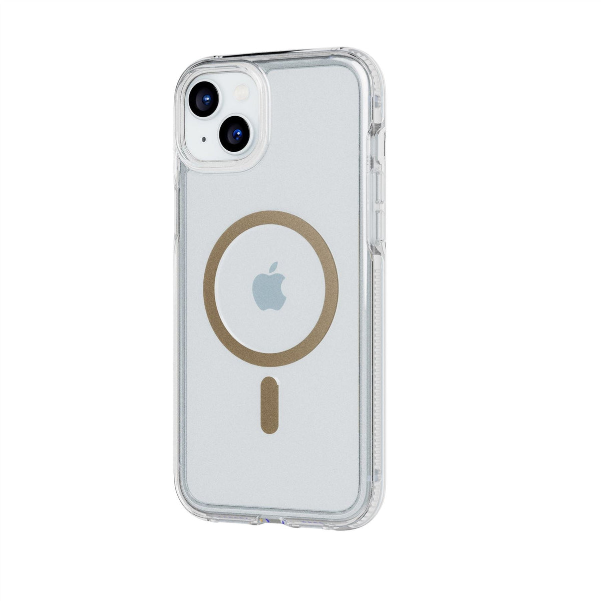 FlexQuartz - Apple iPhone 15 Plus Case MagSafe Compatible - Gold