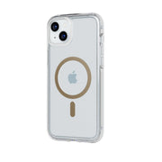 FlexQuartz - Apple iPhone 15 Plus Case MagSafe Compatible - Gold