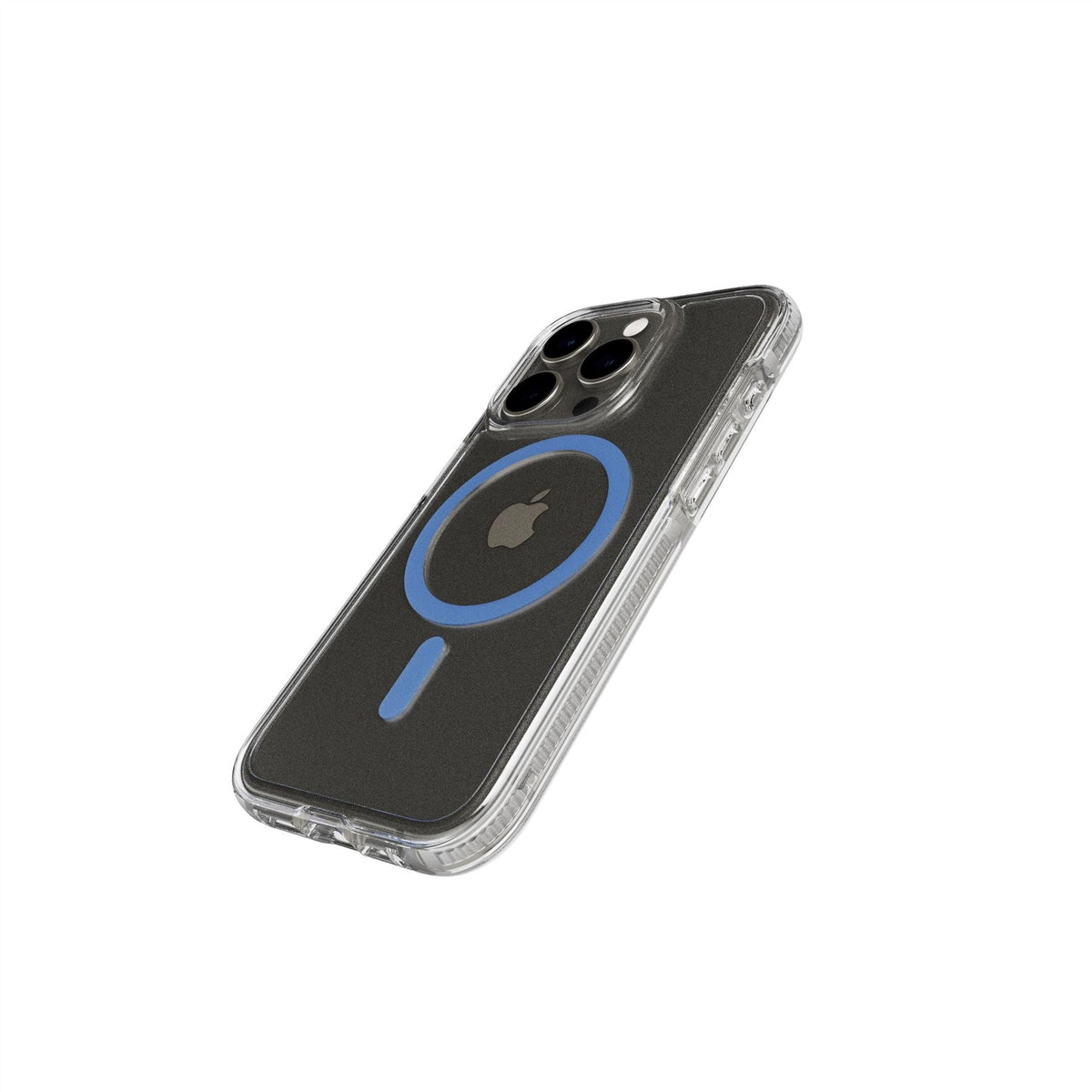 FlexQuartz - Apple iPhone 15 Pro Case MagSafe Compatible - Blue